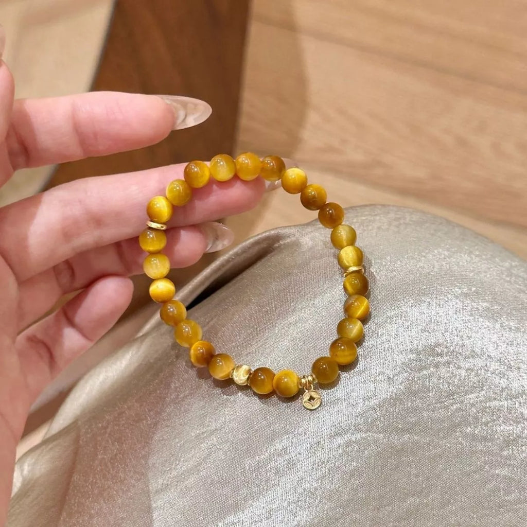 Tiger Eye Beaded Bracelet