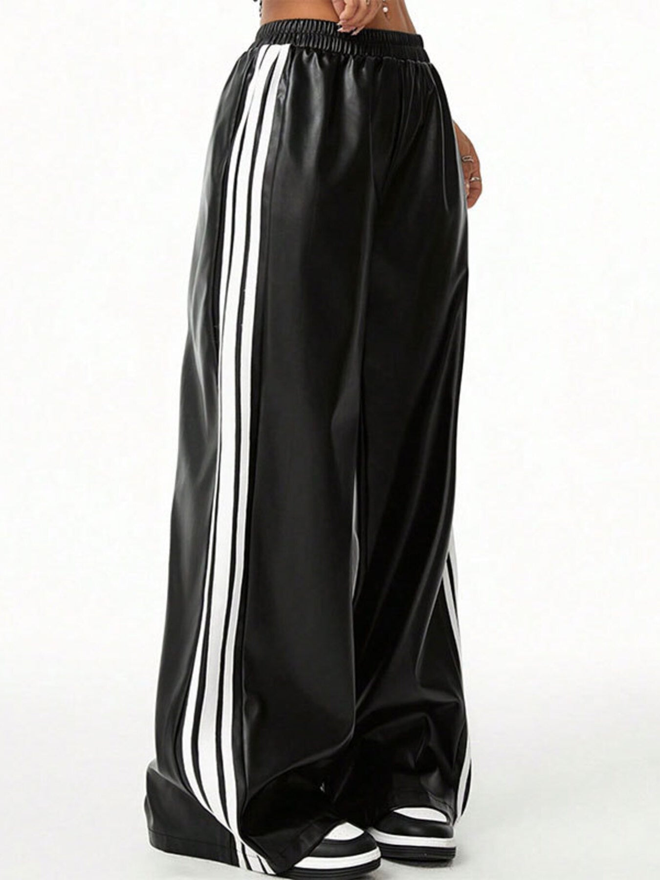 Striped Wide Leg Pants