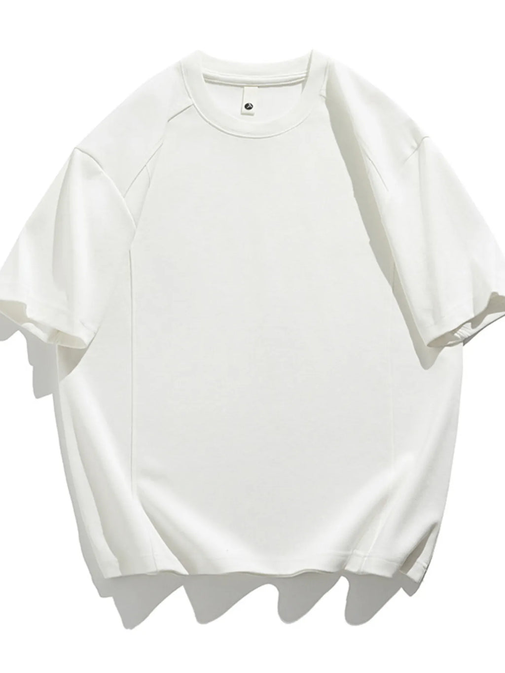 Men's Plus Size Solid Color Casual T-Shirt