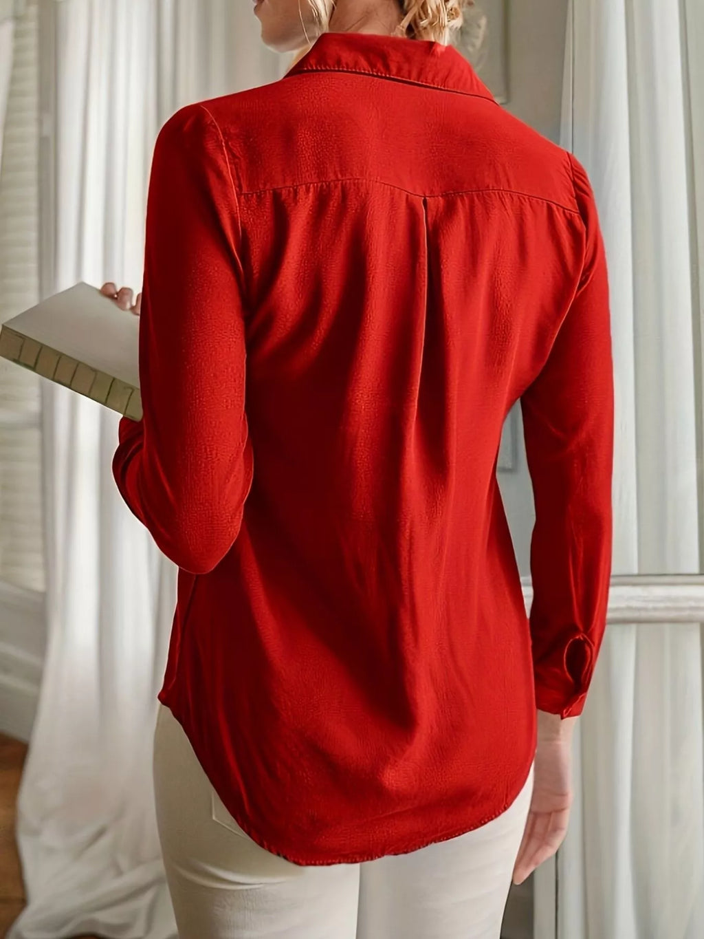 Long Sleeve Button-Down Shirt