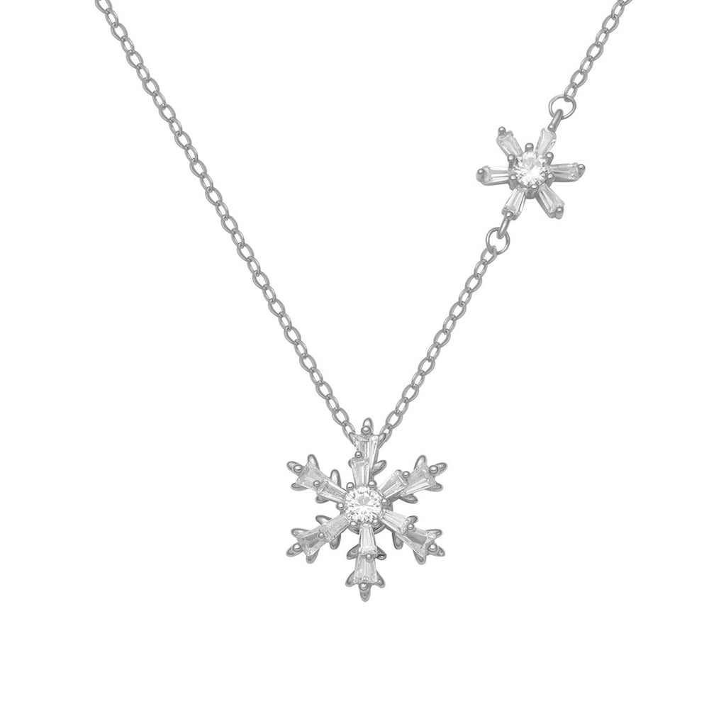 Snowflake Pendant Necklace