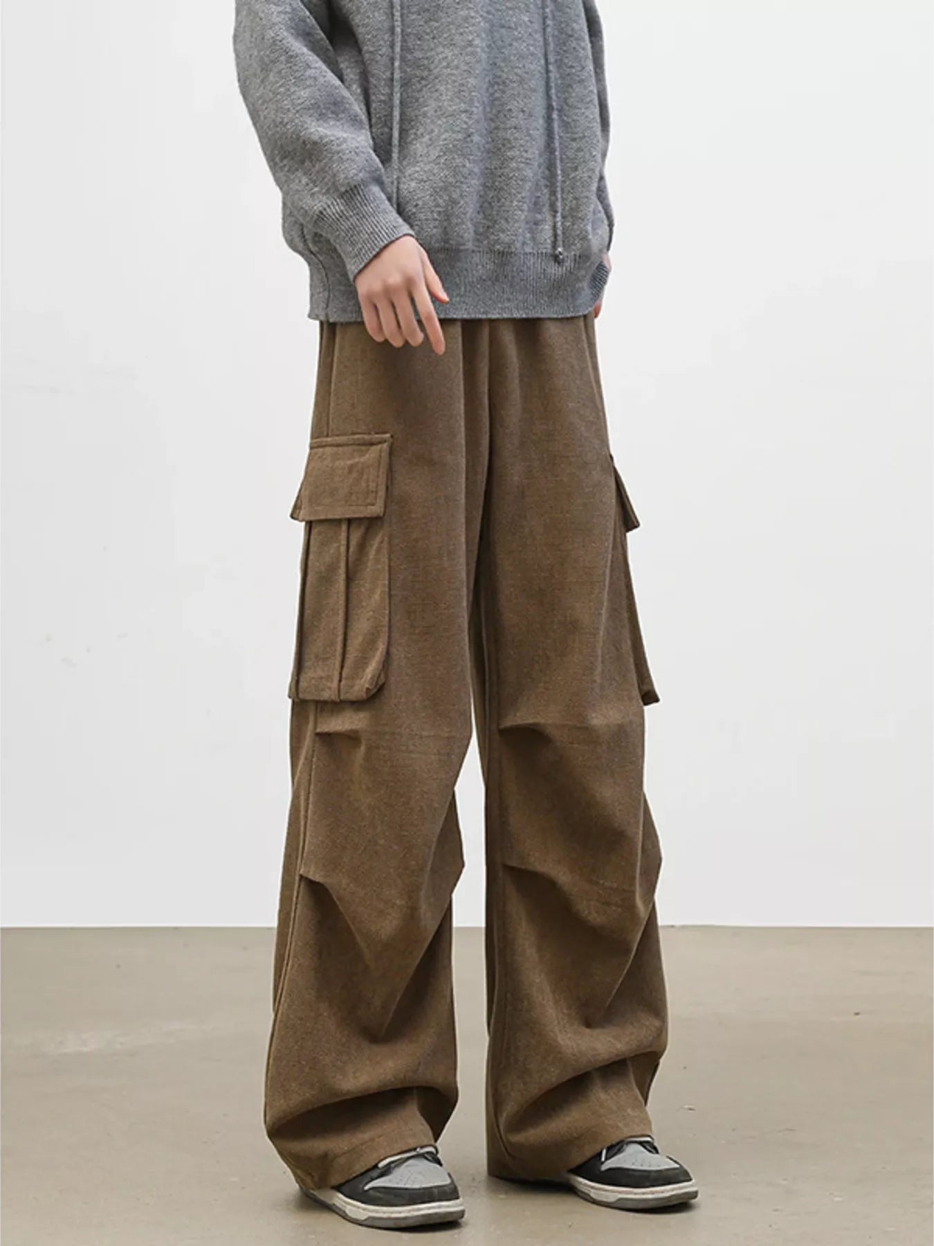 Men's Plus Size Loose Fit Cargo Pants