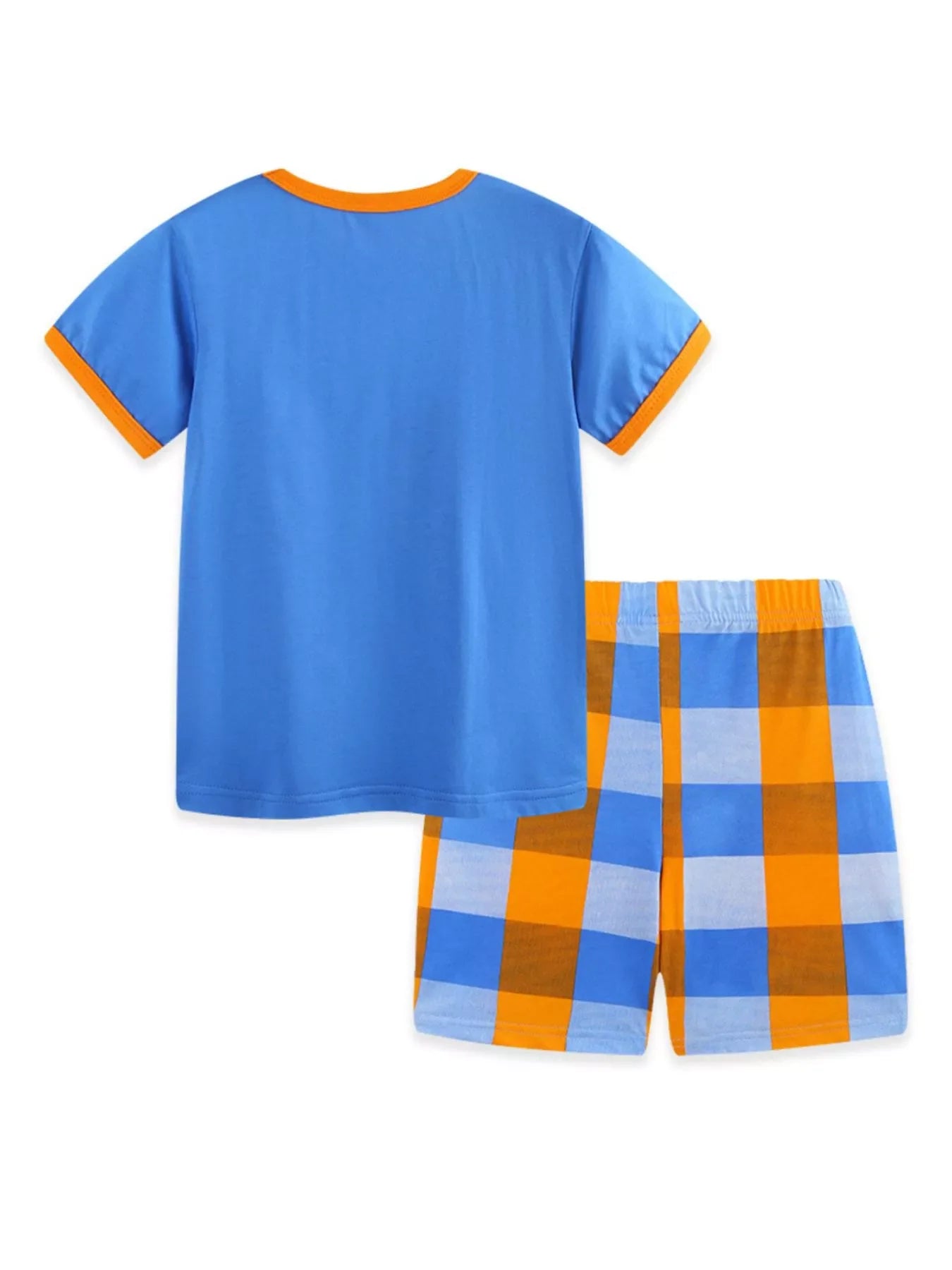 Children's Summer Vibes Crocodile Print Tee and Shorts Set