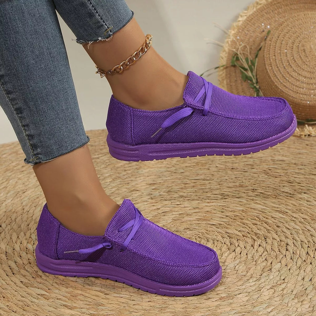 Round Toe Slip-Ons