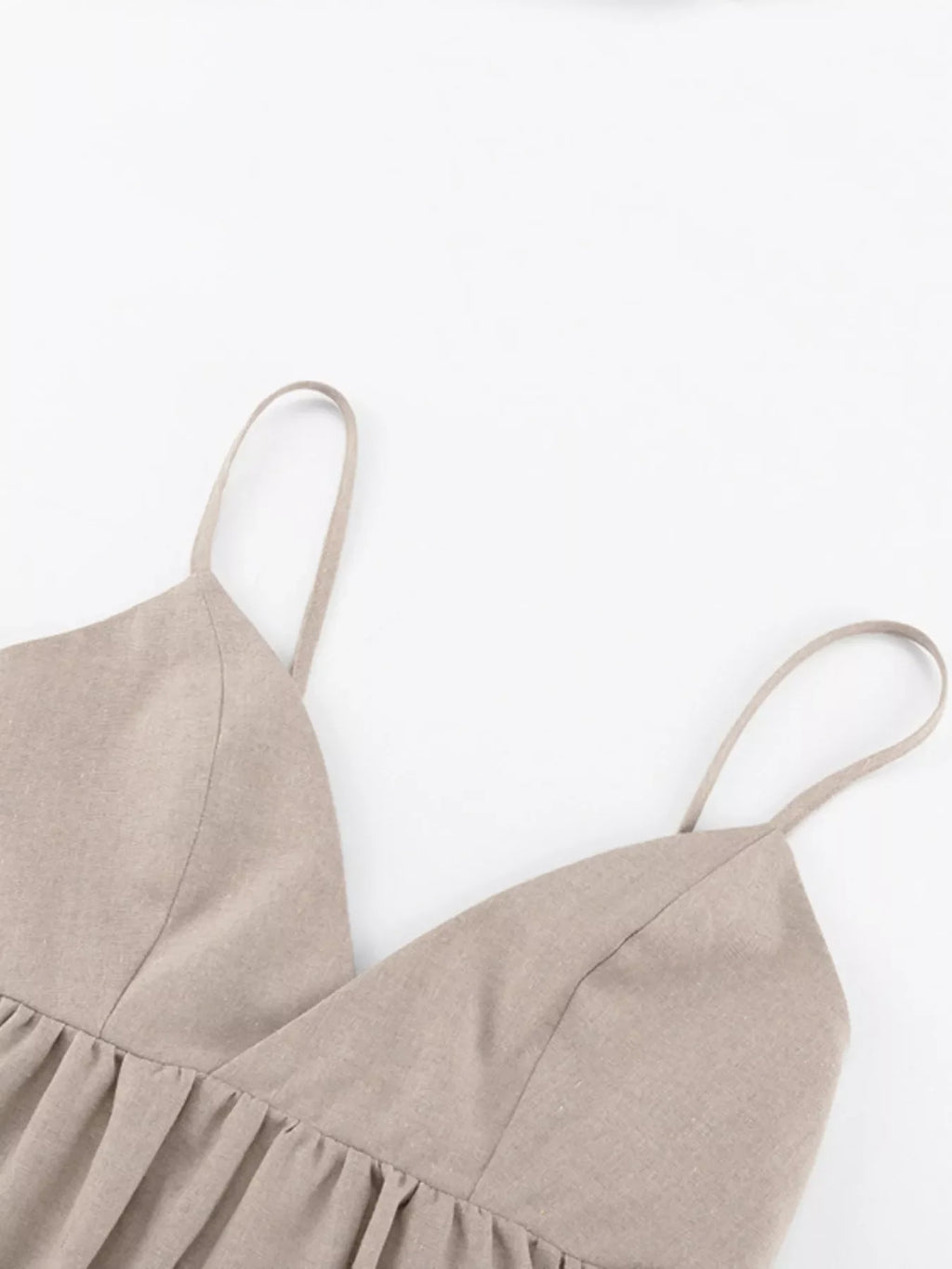 Backless Spaghetti Strap Mini Dress
