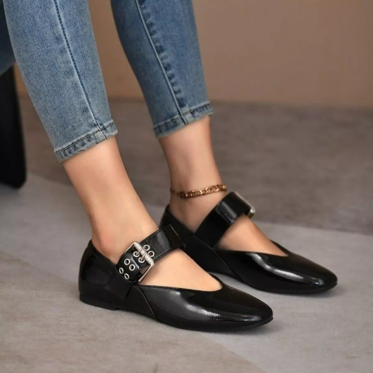 Round Toe Flats Loafers