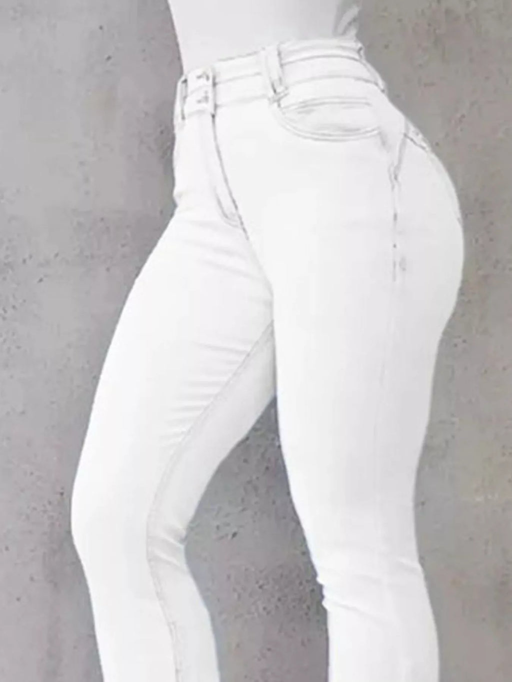 Full Size Wash High-Waisted Flare Jeans Plus Size
