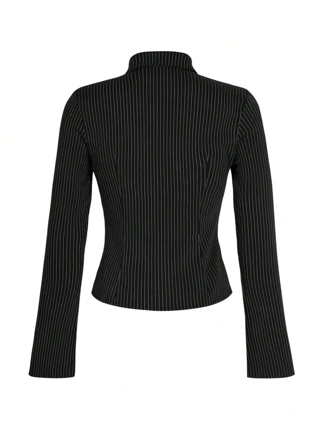 Striped Button Up Long Sleeve Shirt