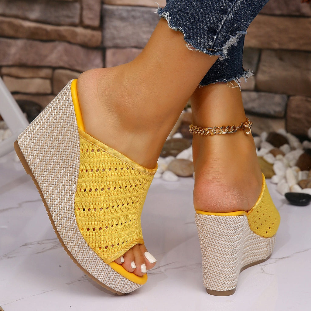 Open Toe Wedge Sandals