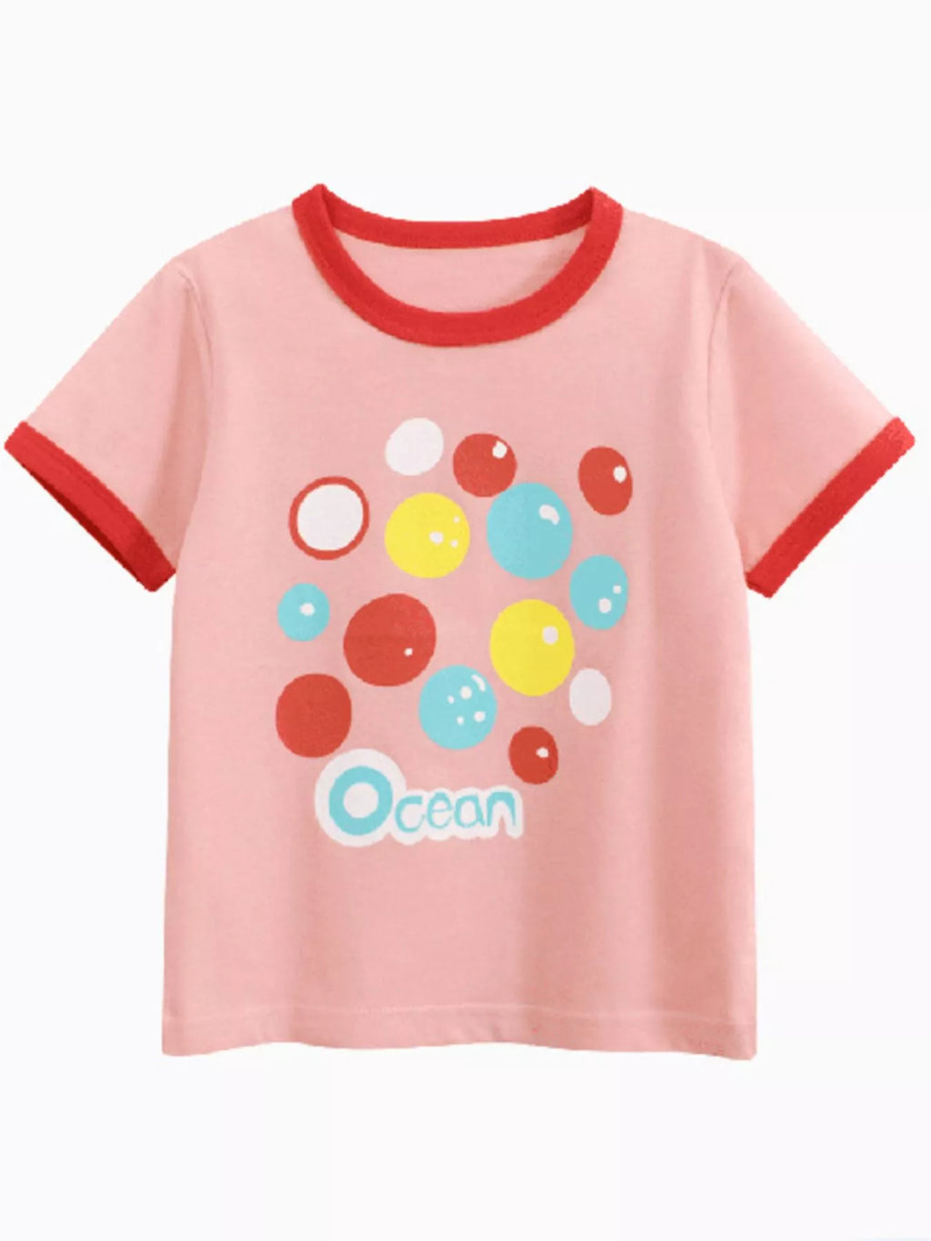 Children's Ocean Bubble Print T-Shirt
