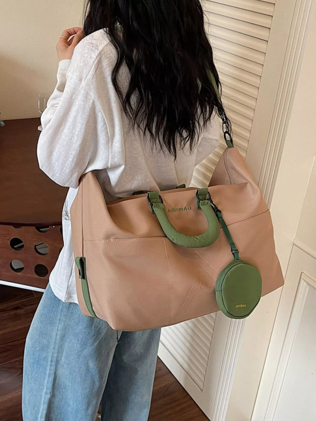 Duffle Bag with Detachable Pouch