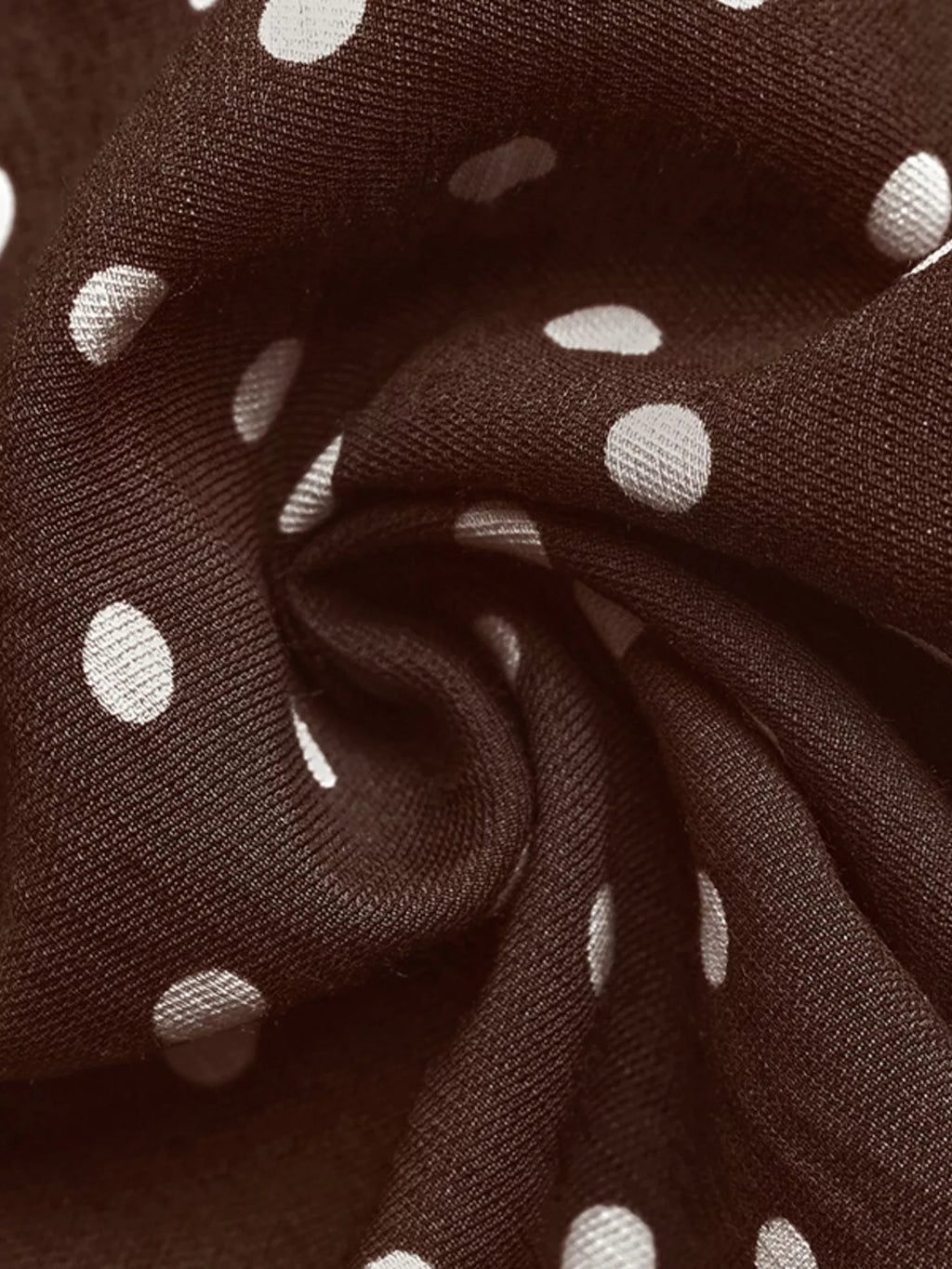 Polka Dot Halter Neck Dress