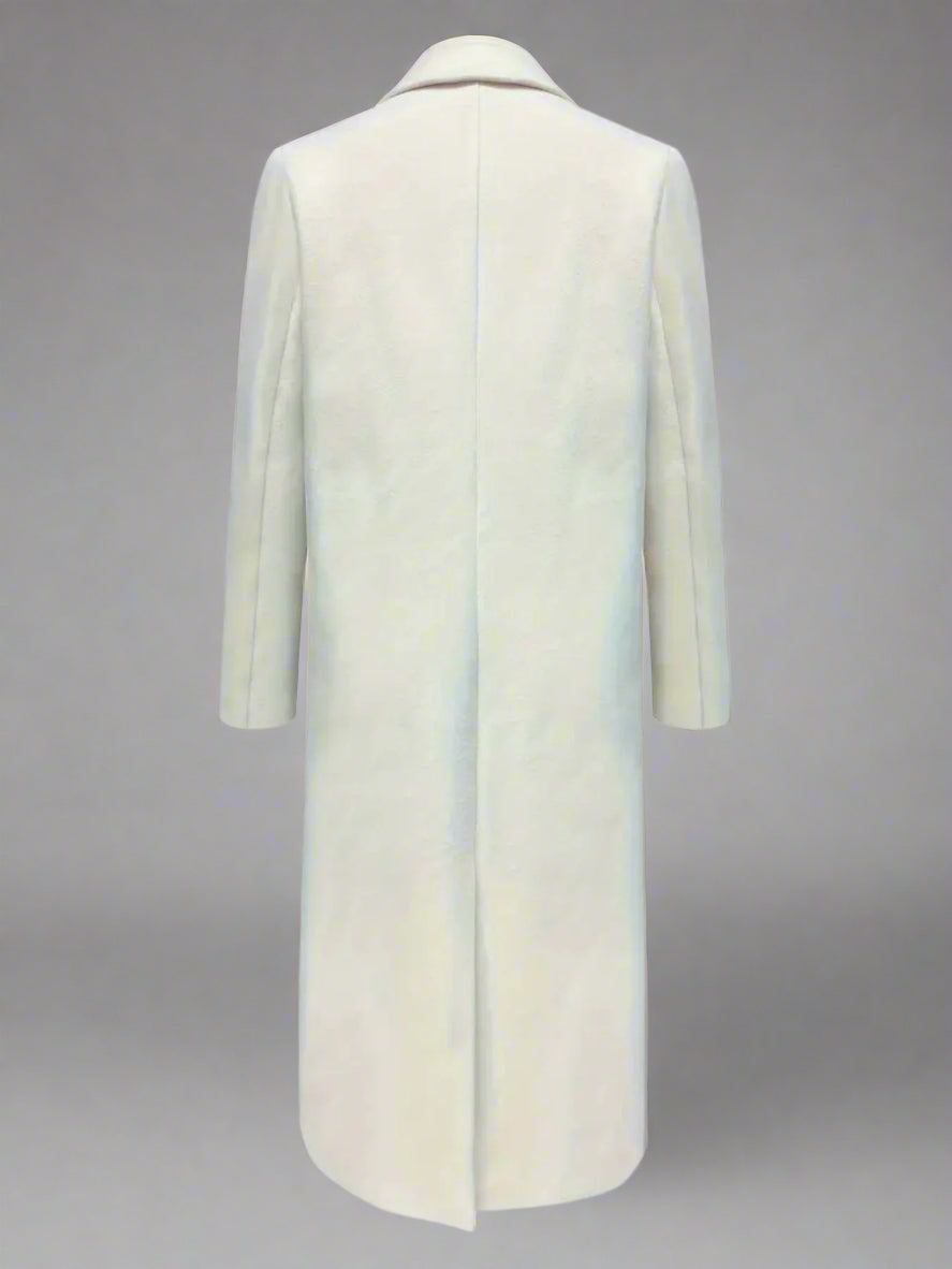 Women’s Solid Color Coat – Essential Autumn Winter Warm Outerwear