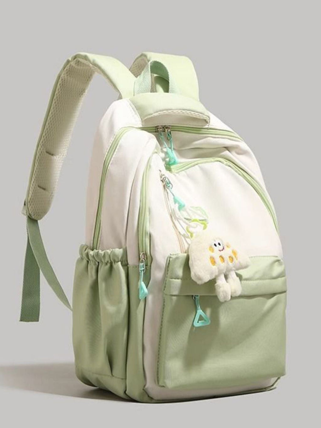 Lightweight Color Block Backpack Bag