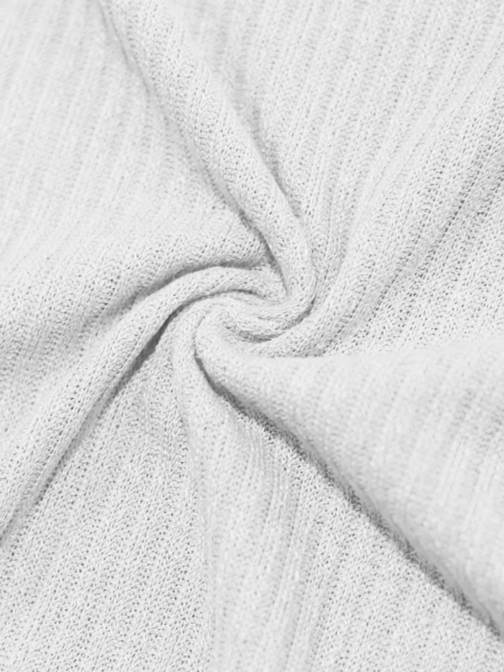 Men's Full Size Ribbed V-Neck T-Shirt Plus Size