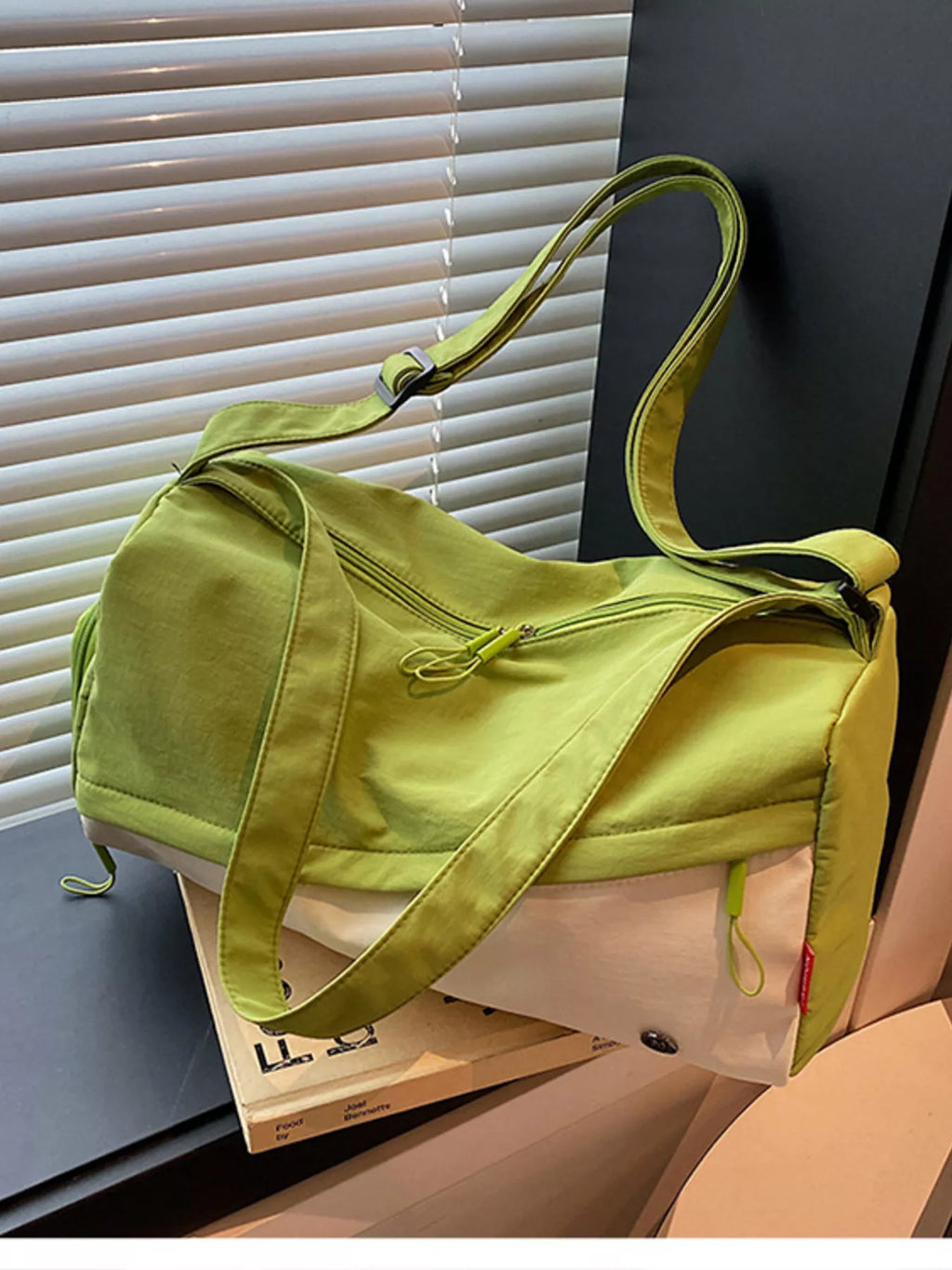 Color Block Travel Bag