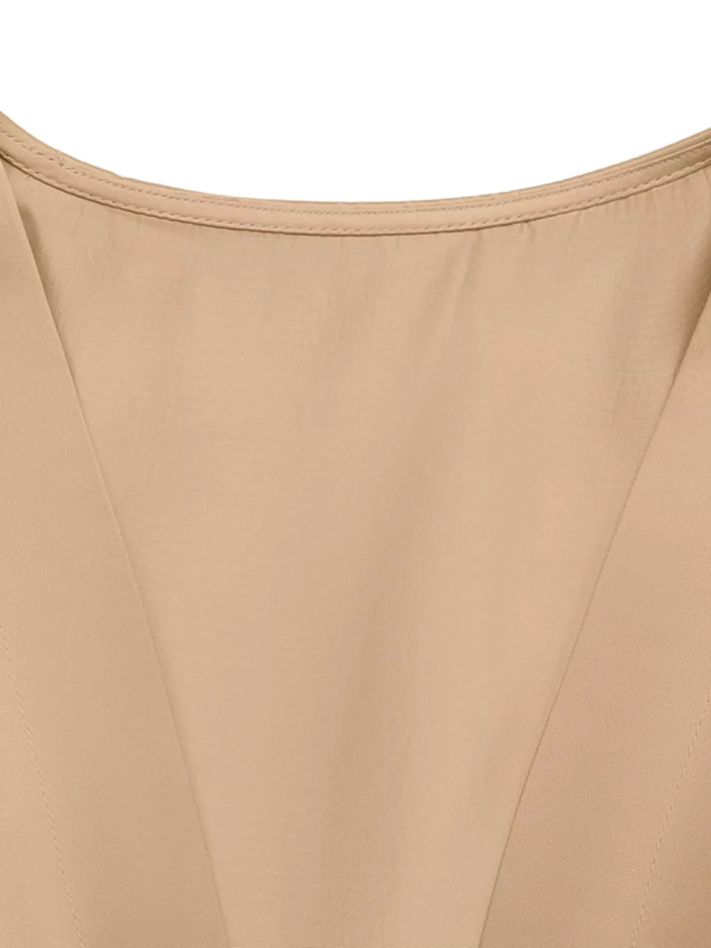 Satin Wrap Midi Dress with Pockets