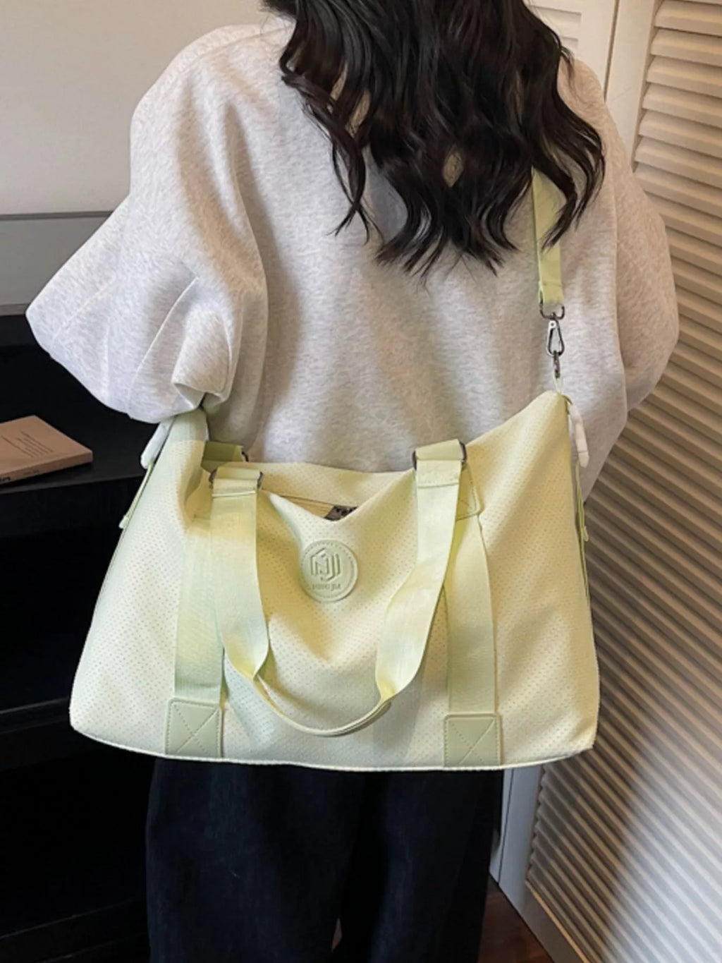 Lightweight Duffle Bag with Adjustable Strap