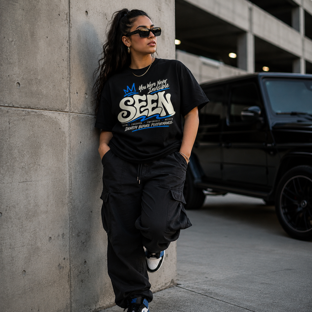 SEEN. Retro Tee — You Were Never Invisible