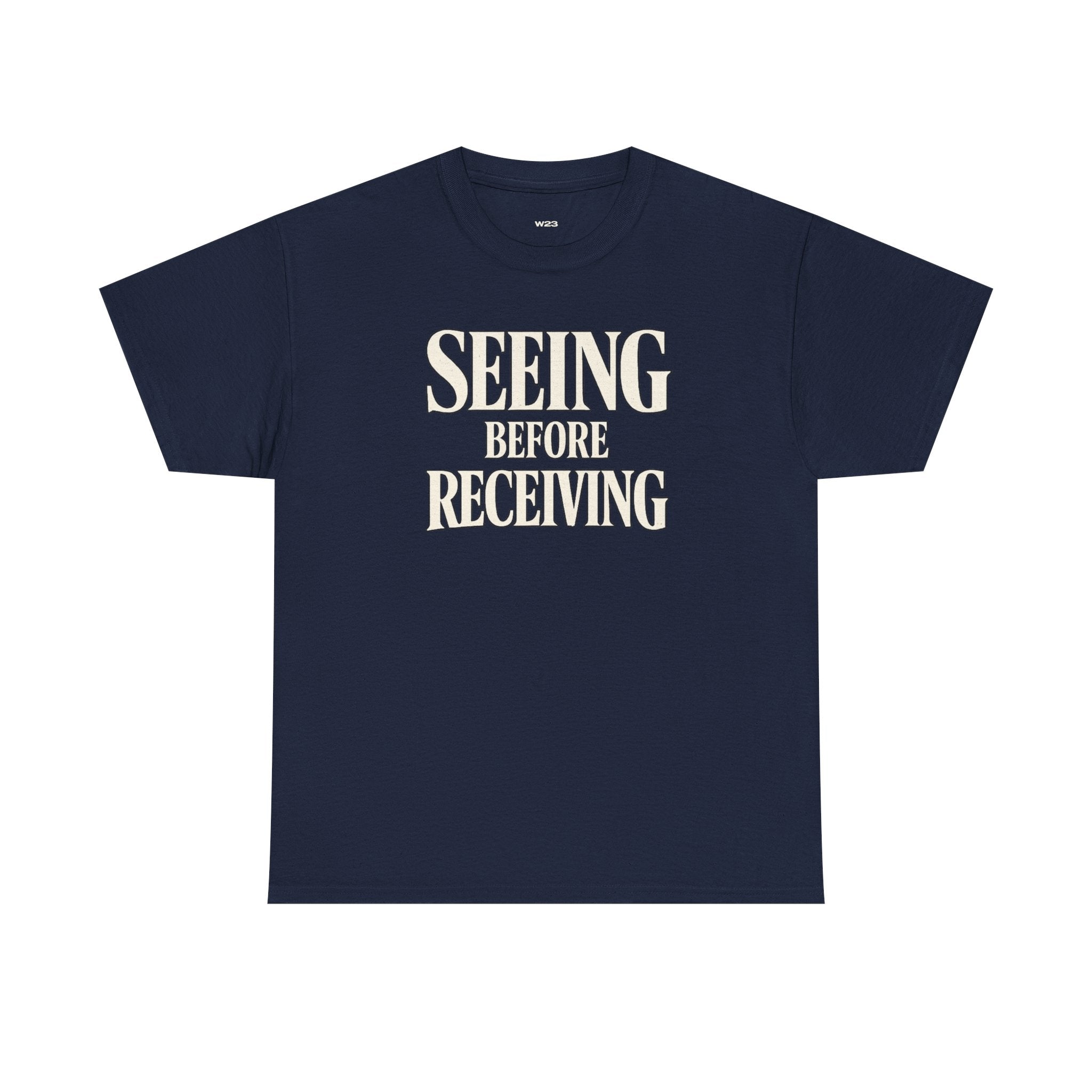Seeing Before Receiving — Guinness World Records Commemorative Tee