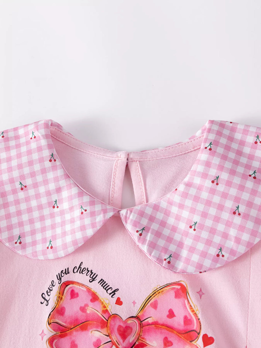 Children's Cherry Peter Pan Collar Dress