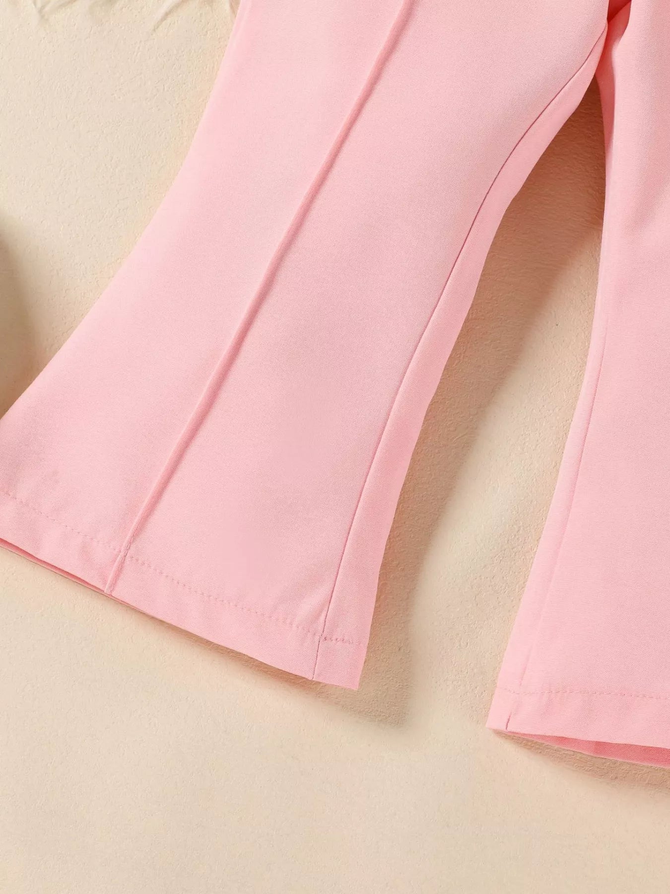 Sleeveless Blazer & Flare Pants Set