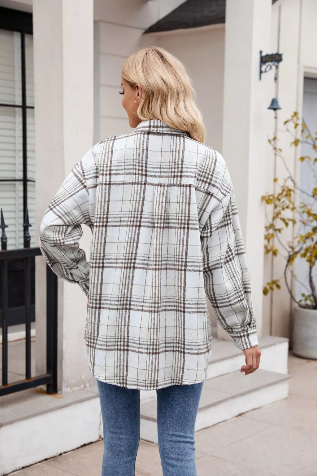 Casual Plaid Long Sleeve Shirt