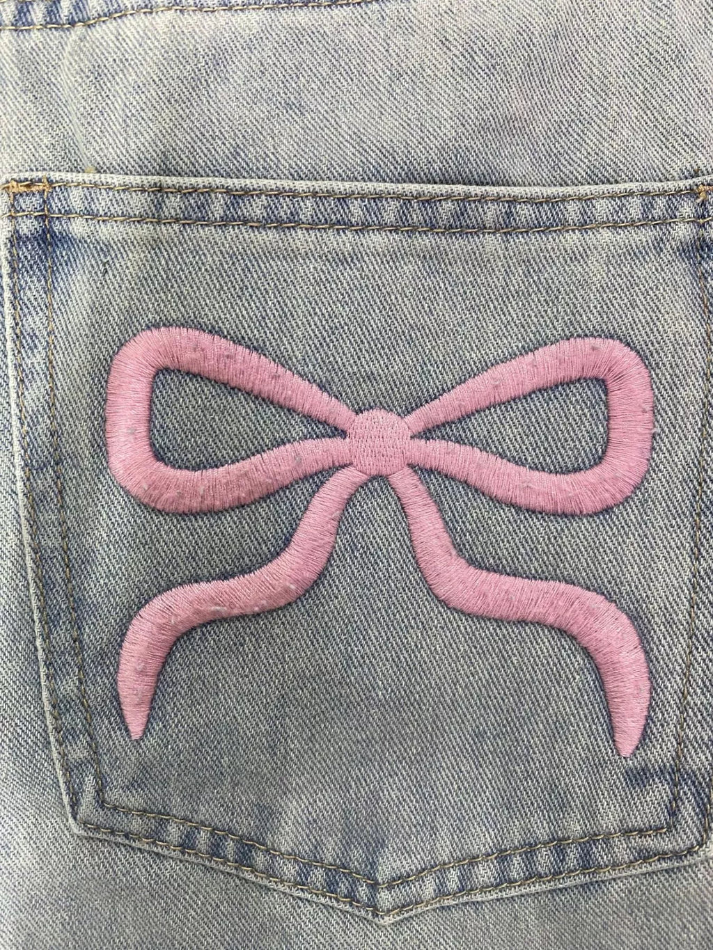 Washed Wide Leg Jeans