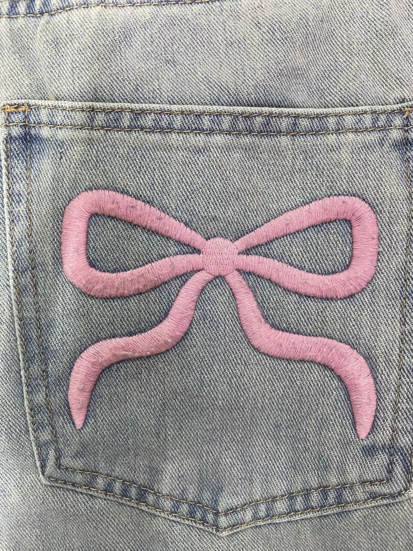 Washed Wide Leg Jeans