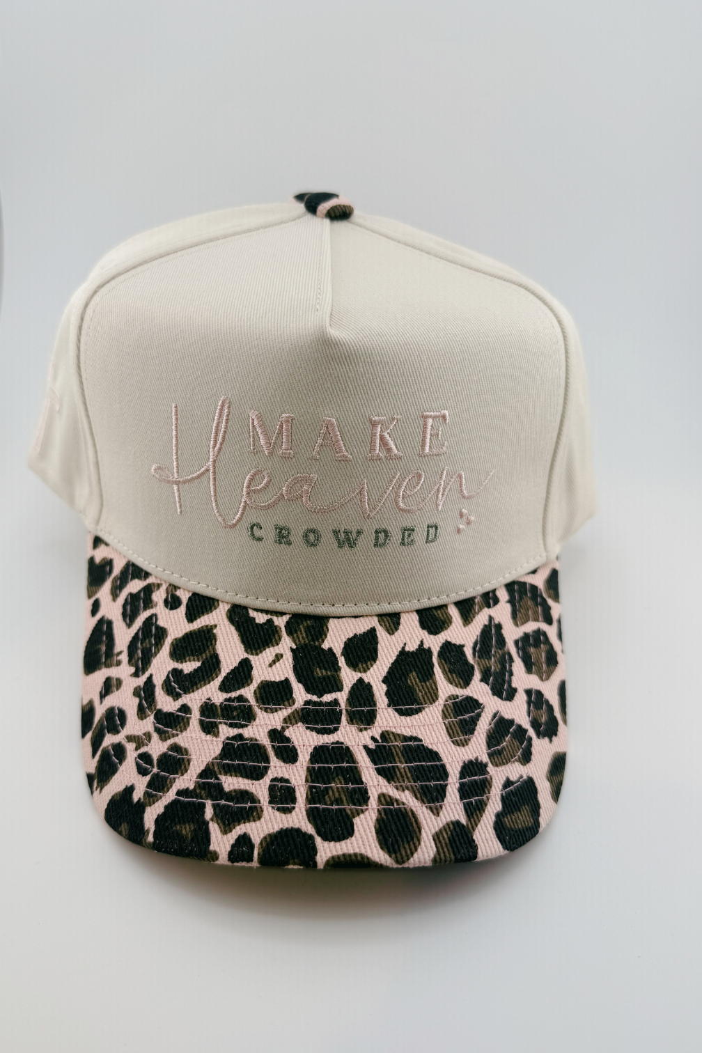 TRR - Cotton Structured Hat  -  SNAP BACK - MAKE HEAVEN CROWDED