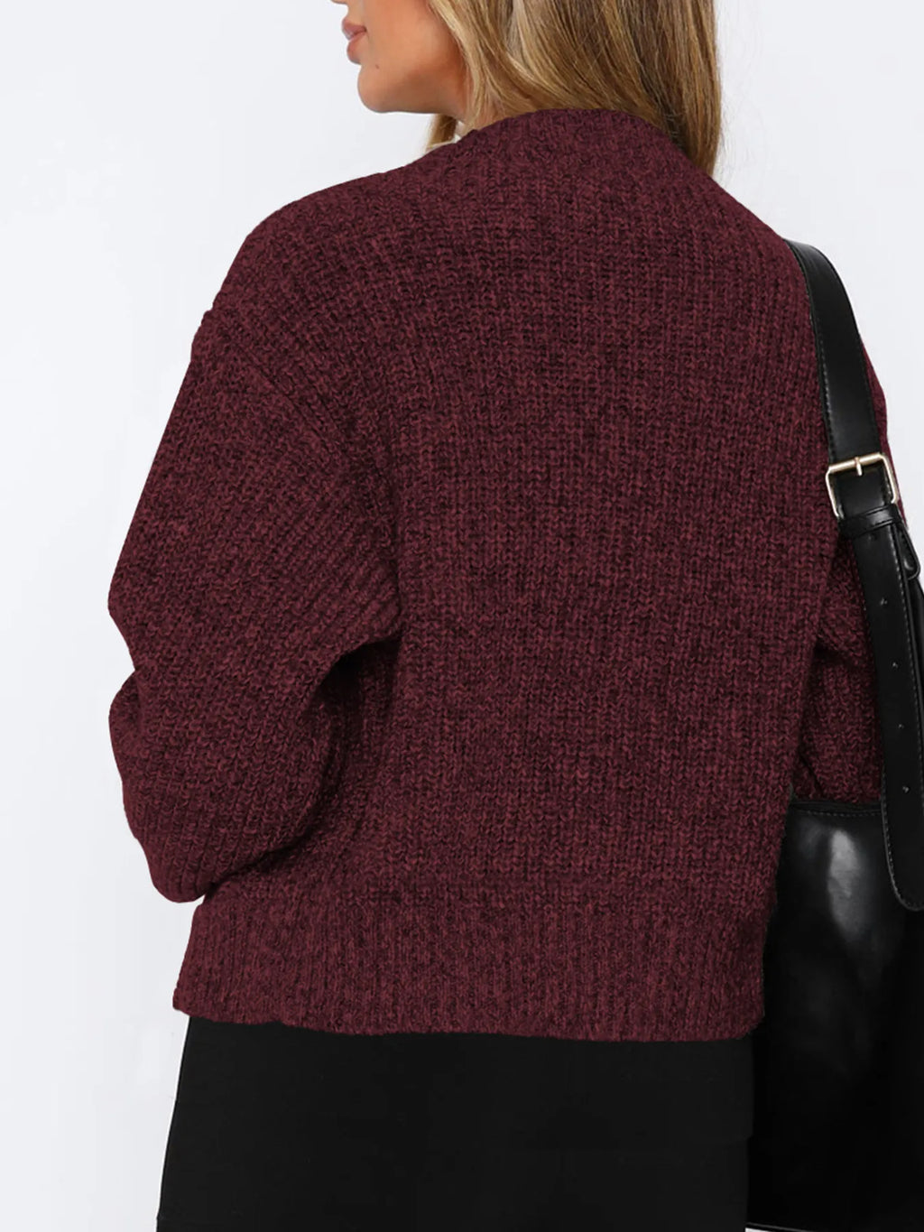 Zip Up Long Sleeve Cardigan