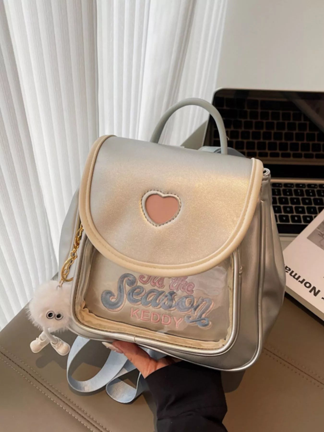 Heart Letter Backpack Bag