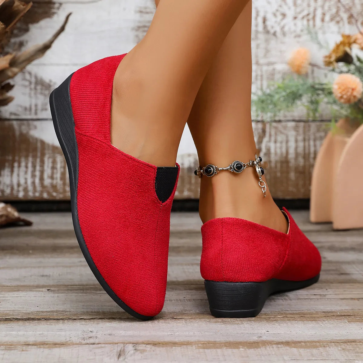 Breathable Mesh Slip-On Loafers
