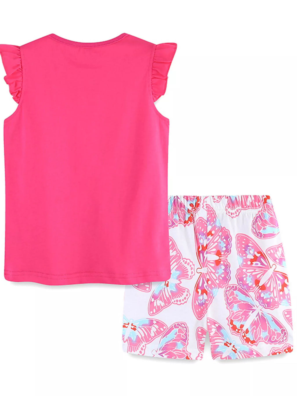 Children's Butterfly Top and Shorts Set