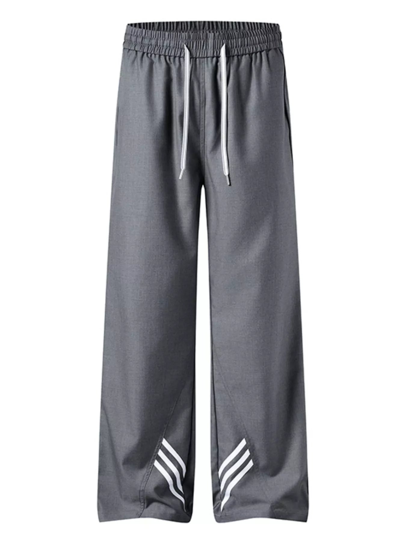 Men's Full Size Wide Leg Pants Plus Size