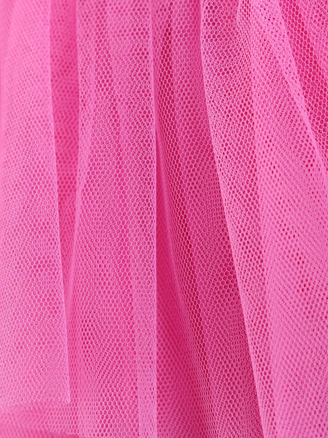 Children's Bowknot Pattern Tulle Layered Dress
