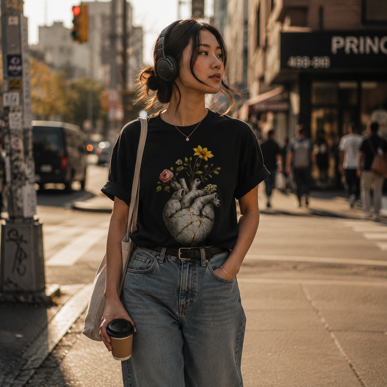 Growing Through What Broke Me Tee — SEEN.