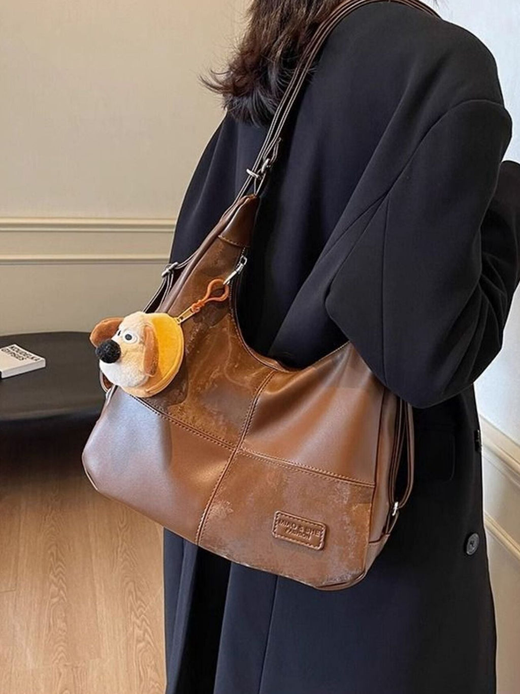 Vintage Style Hobo Shoulder Bag