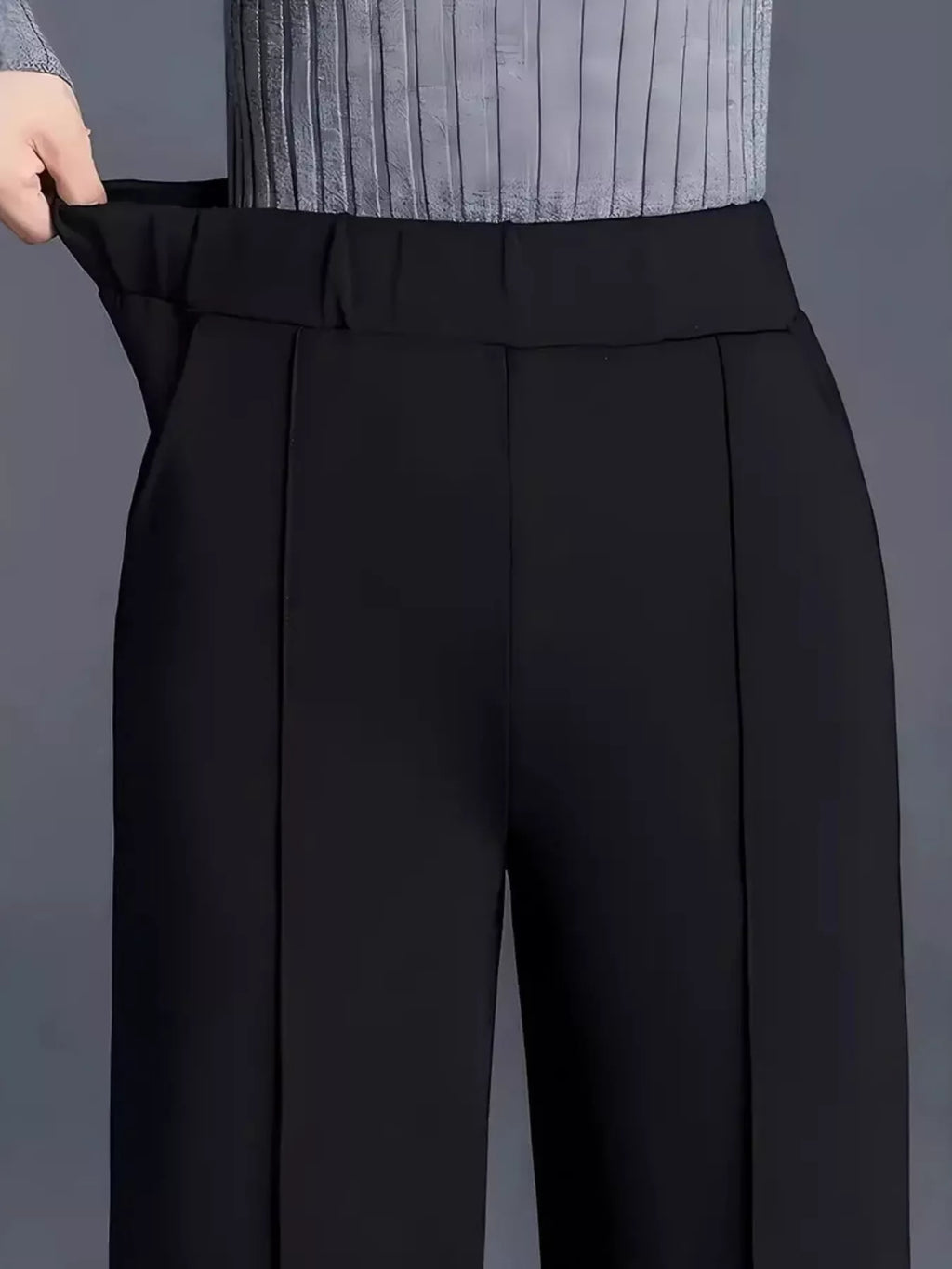 High-Waisted Wide Leg Pants