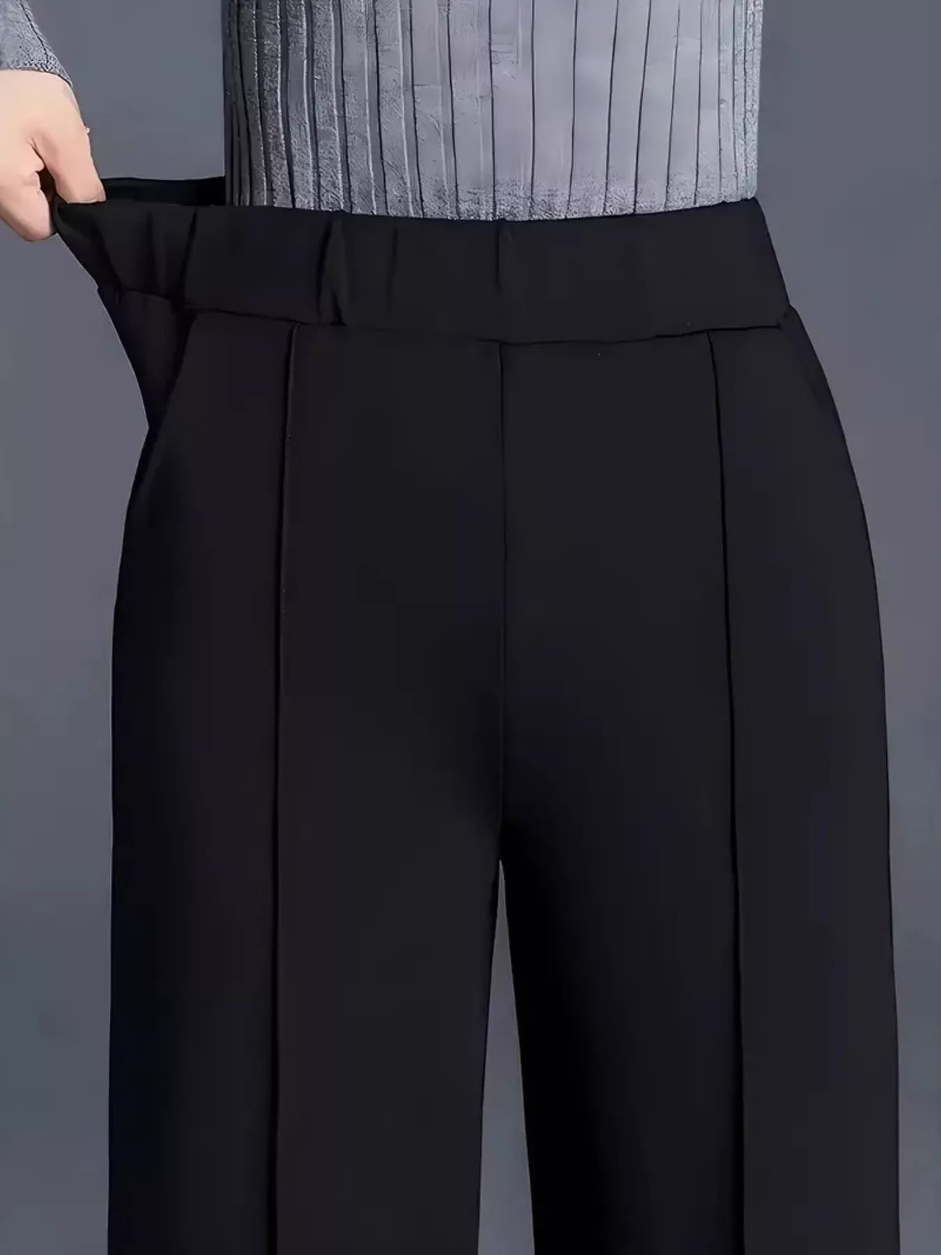 High-Waisted Wide Leg Pants