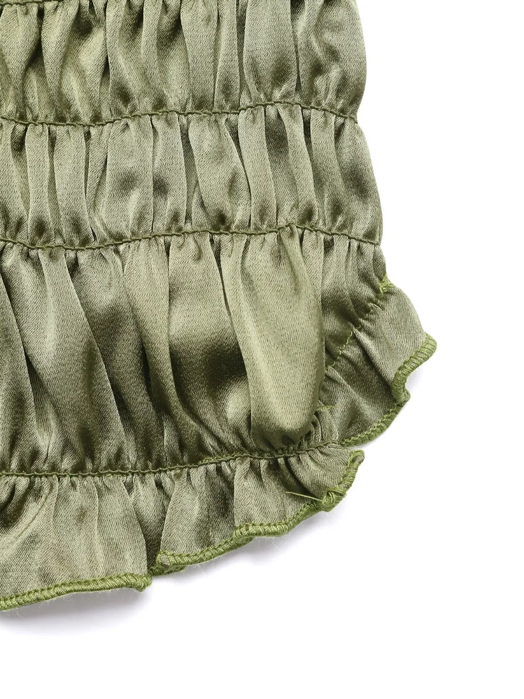 Smocked Halter Neck Cami