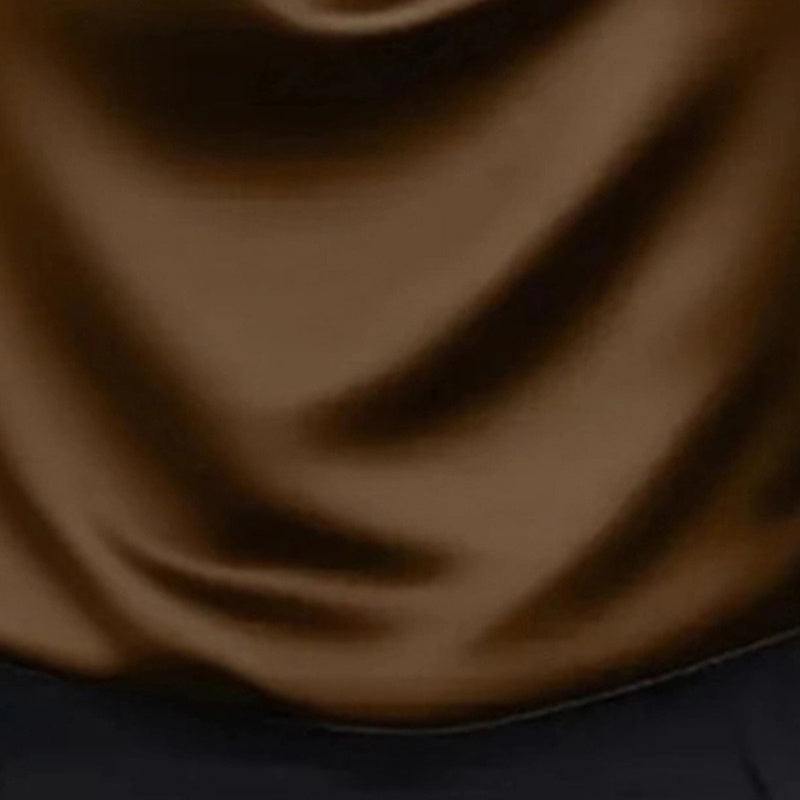 Women's Elegant Draped Neck Blouse