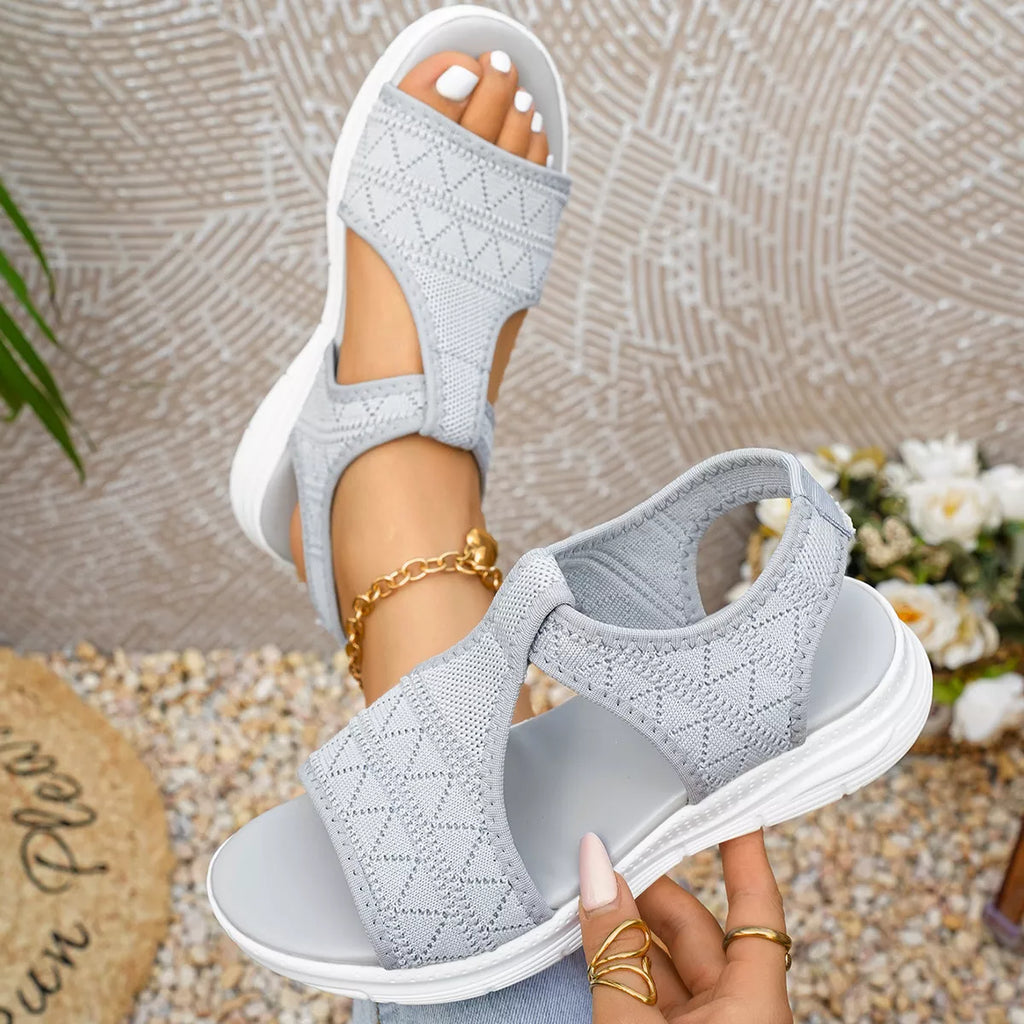 Open Toe Flats Sandals