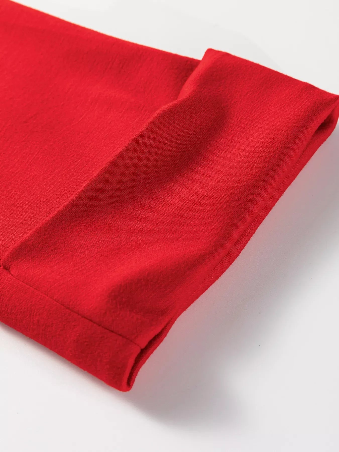 Polo Collar V Neck 3/4 Sleeve Pullover Drawstring Bell Bottom Pants 2pcs Set