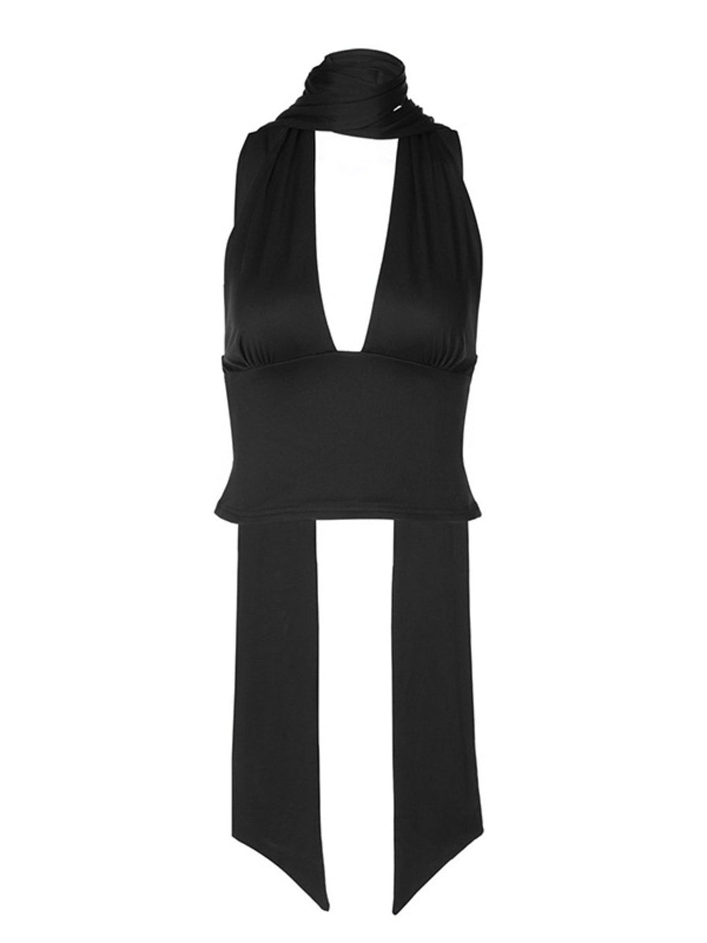 Halter Neck Tie Cami