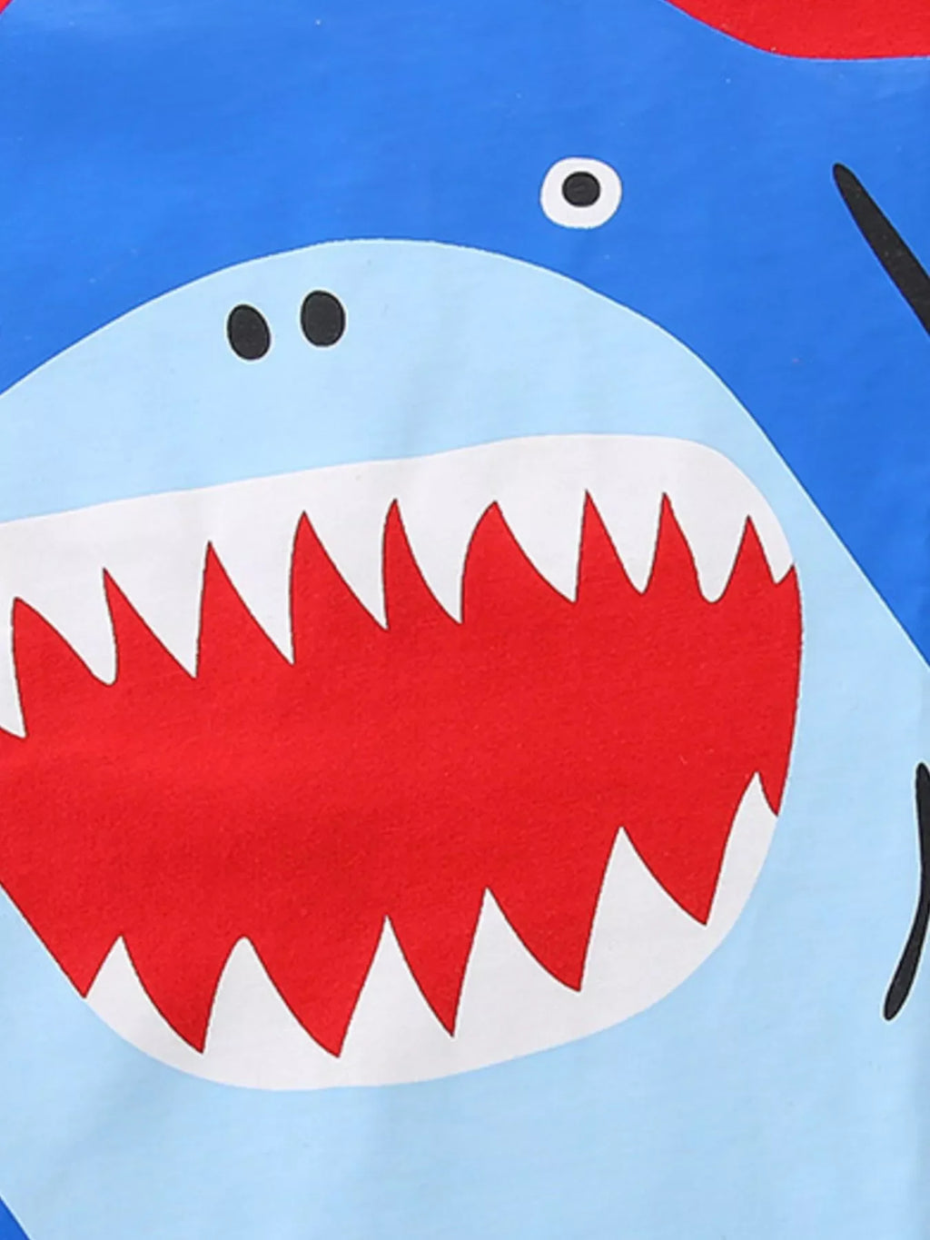 Children's Shark Graphic Short Sleeve T-Shirt