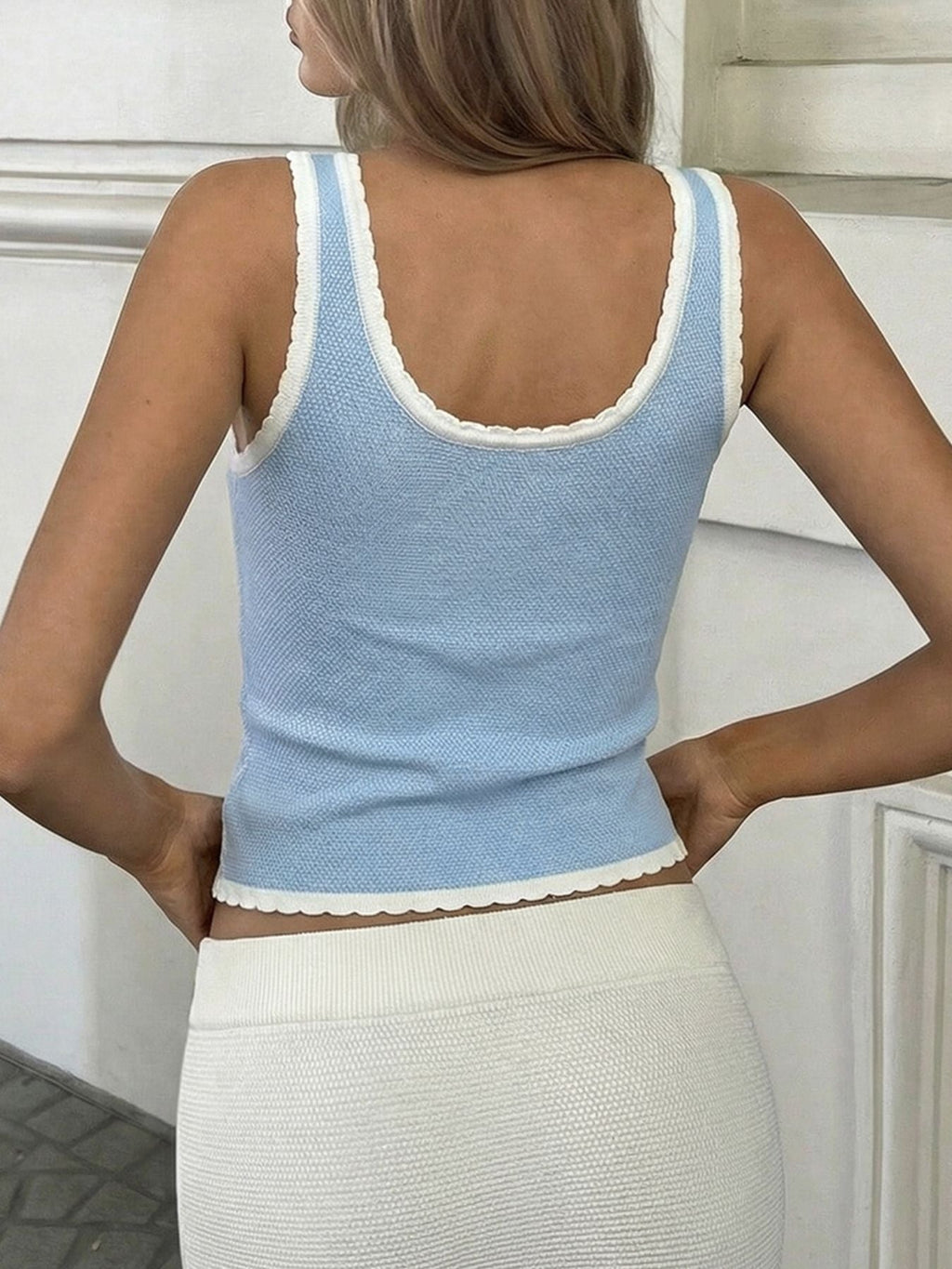 Tie-Front Tank Top