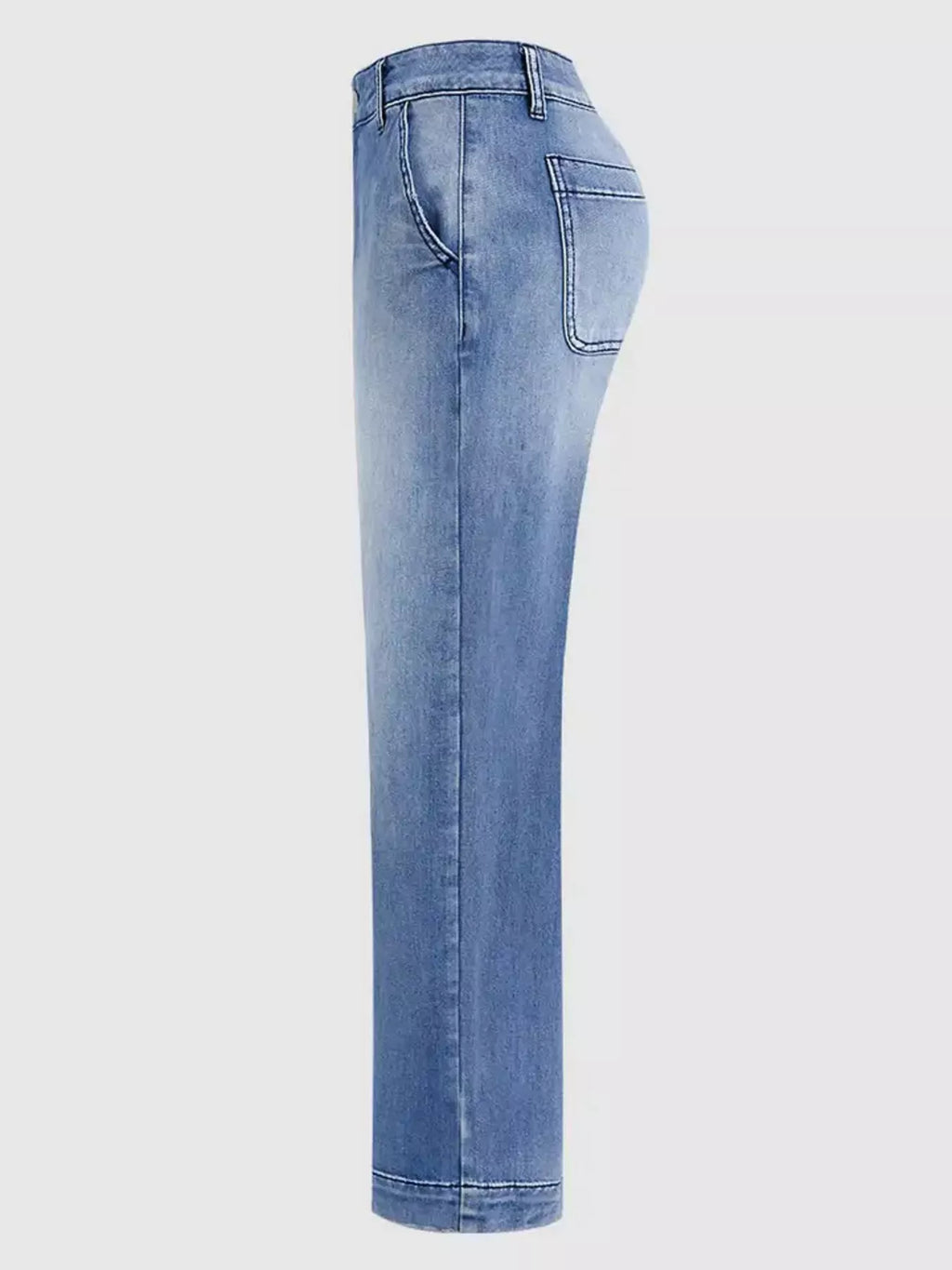 High-Waisted Relaxed Fit Jeans