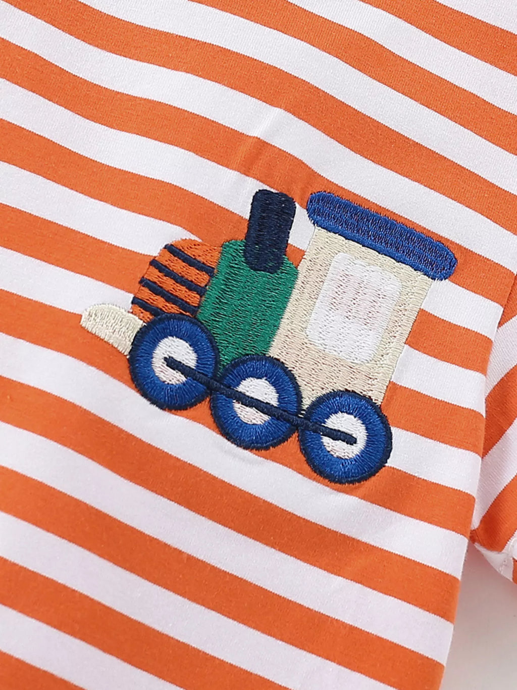 Children's Striped Short Sleeve T-Shirt
