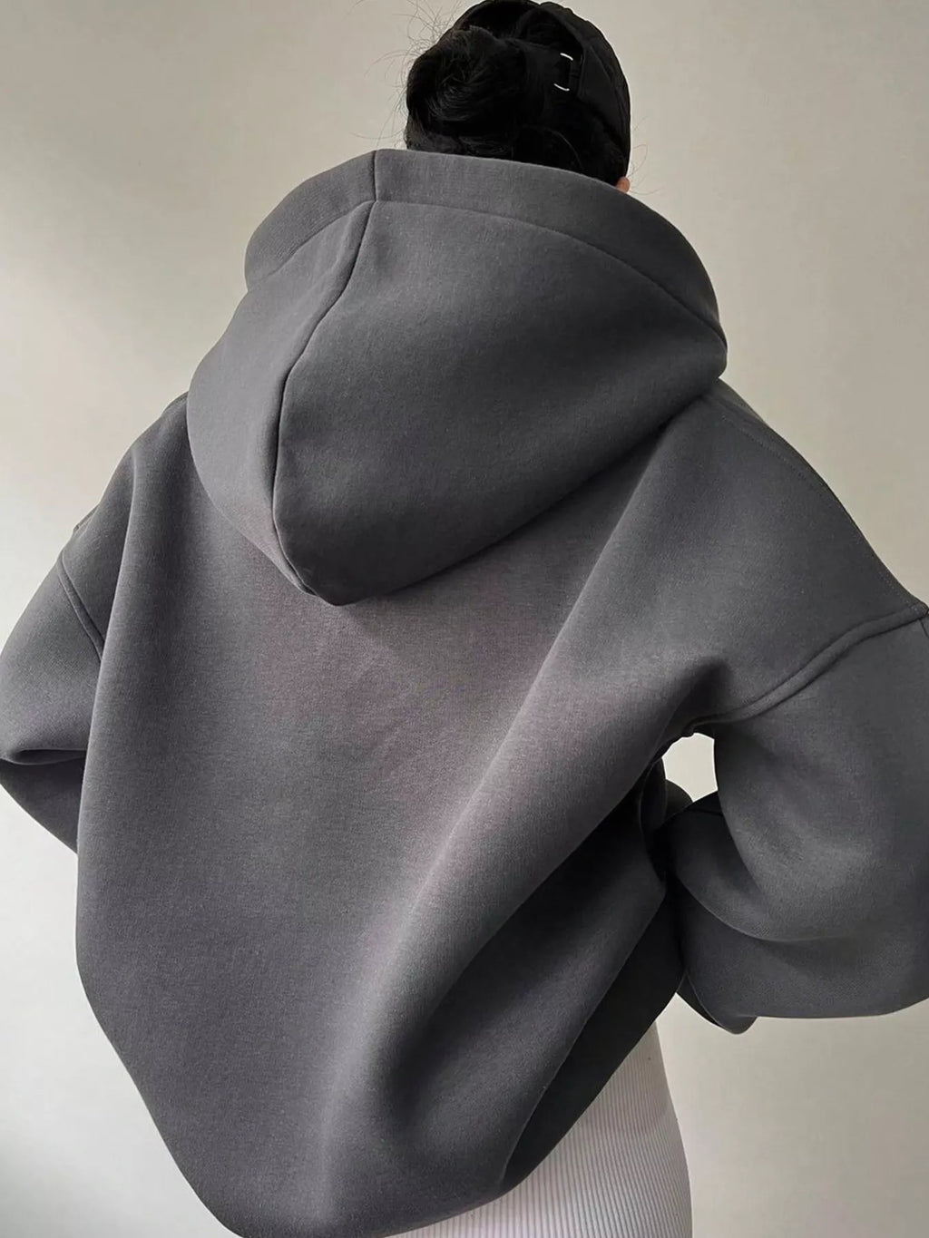 Dropped Shoulder Long Sleeve Sweatshirt